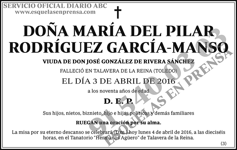 María del Pilar Rodríguez García-Manso
